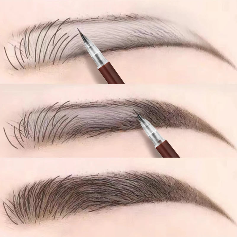 Ultra-fine Waterproof Liquid Eyebrow Pencil: Long-lasting, Smudge-proof Eyebrow Enhancer