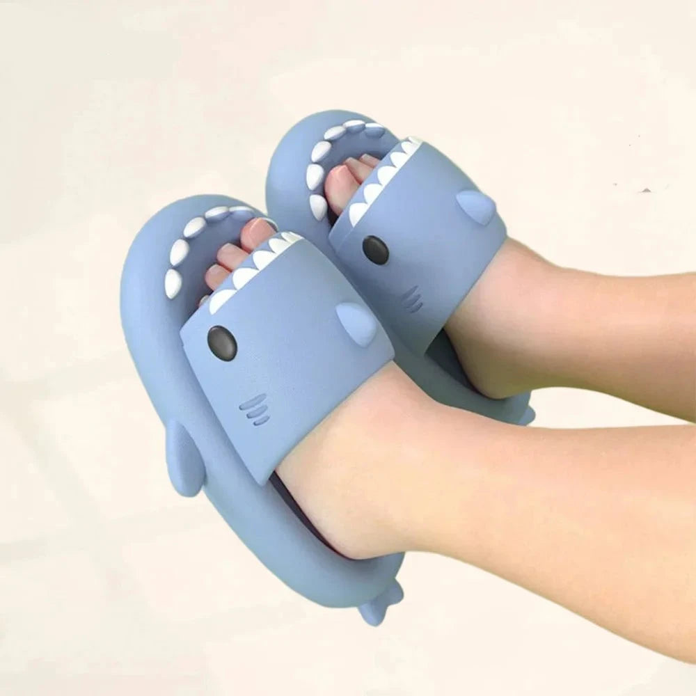 Fun Shark Slippers for Kids – Cushioned EVA Non-Slip Design