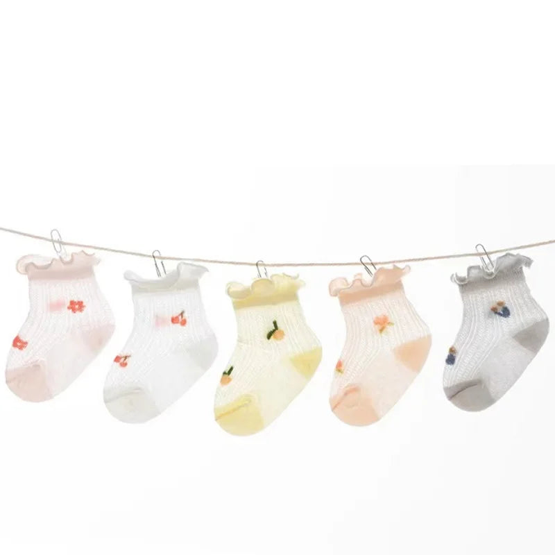 3-Pair Newborn Baby Socks