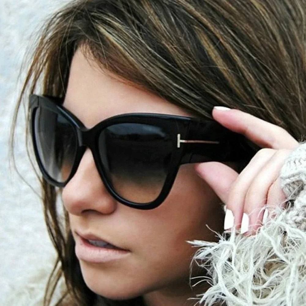 Luxury Oversized Cat Eye Sunglasses