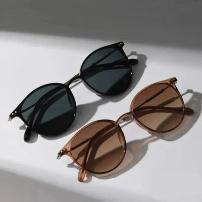 2 Pairs Per Set Small Round Sunglasses