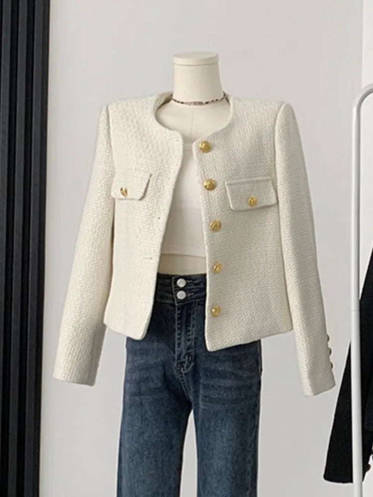 High-Quality Fashion Tweed Jacket Coat for Women