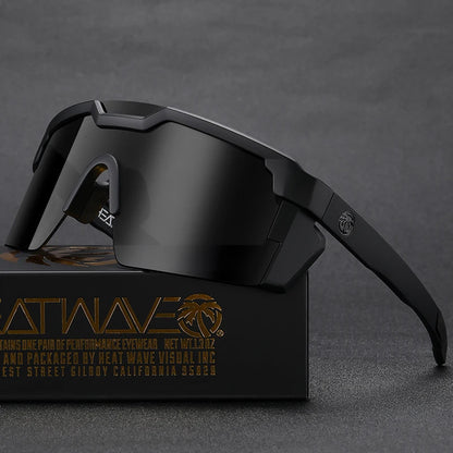 Eat Wave Luxury Cycling Sunglasses with Conjoined Lens