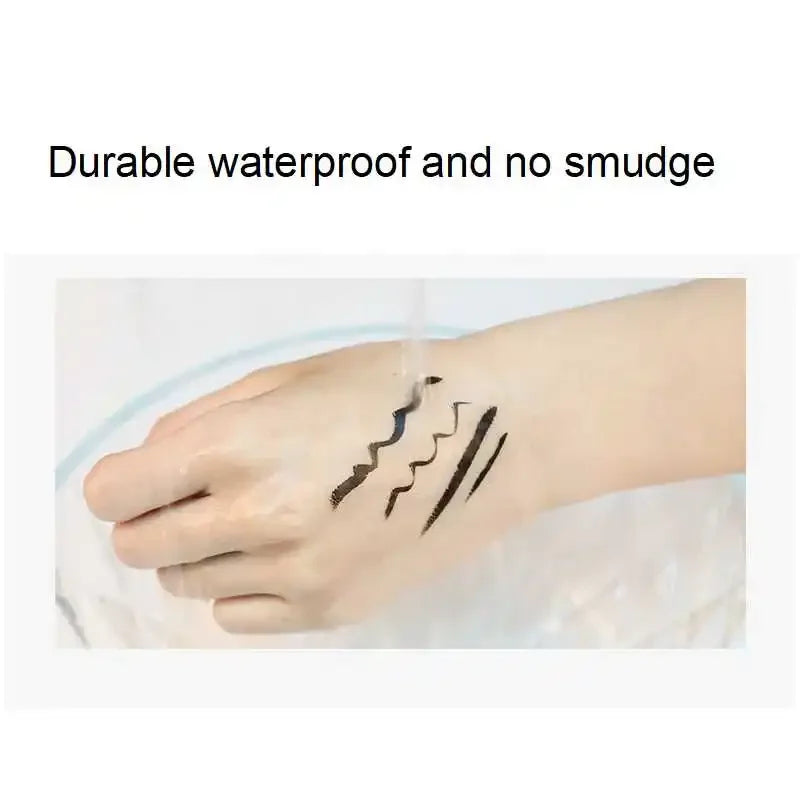 Ultra-thin Waterproof Liquid Eyeliner: Quick Dry, Smooth Eye Liner for Long-lasting Makeu