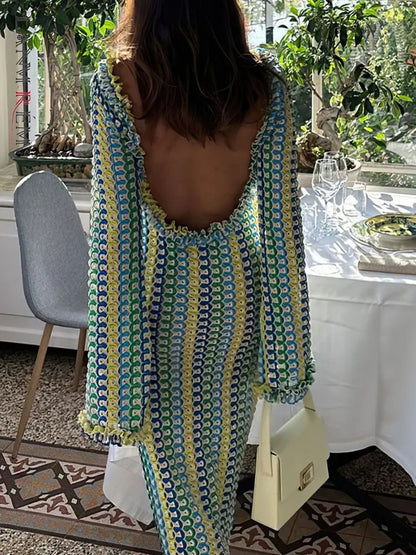 LANMREM Fashion Backless Women&