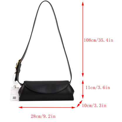 Adjustable Wide Strap Shoulder Bag for Women