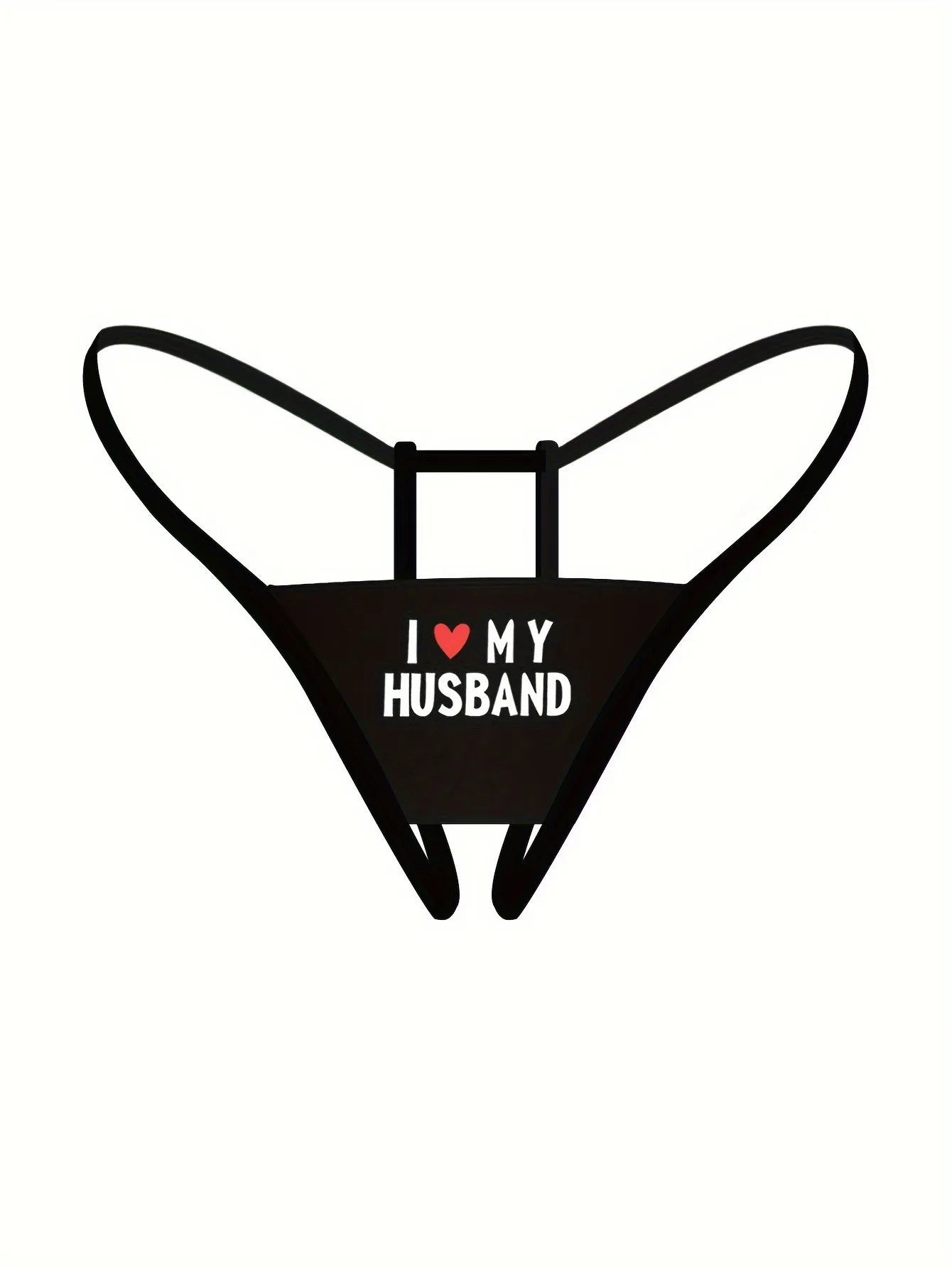 Personalized Crystal Name Thong