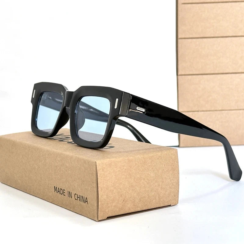 New Vintage Square Sunglasses for Men