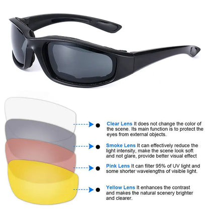 Universal Motorcycle Polarized Sunglasses