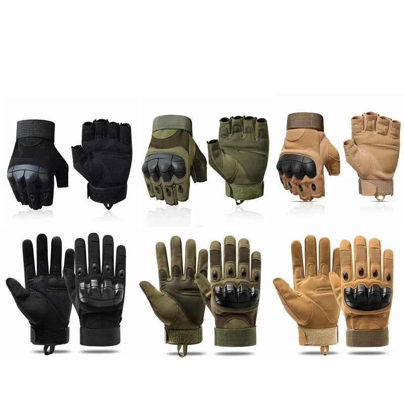 Tactical Military Gloves – Full-Finger, Touch-Screen, and Durable for Outdoor Sports