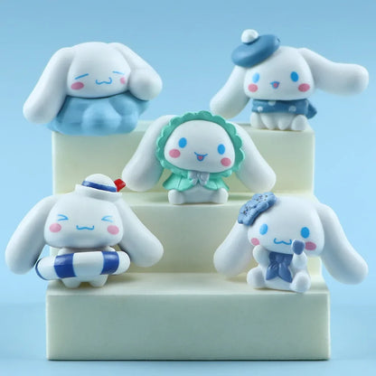 5pcs Sanrio Cinnamoroll Action Anime Figures Set