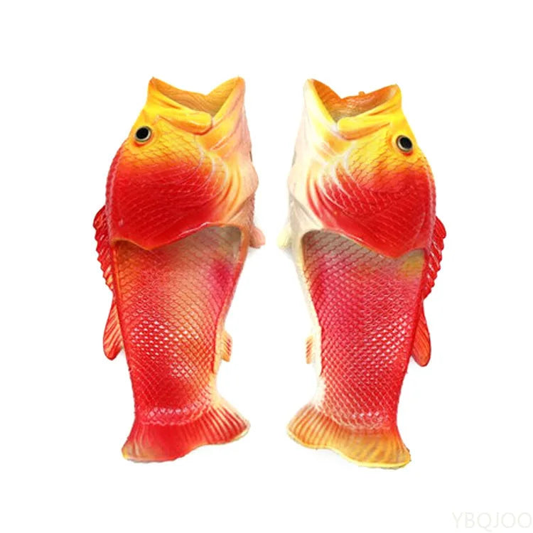 Funny Family Fish Slippers for Summer Beach