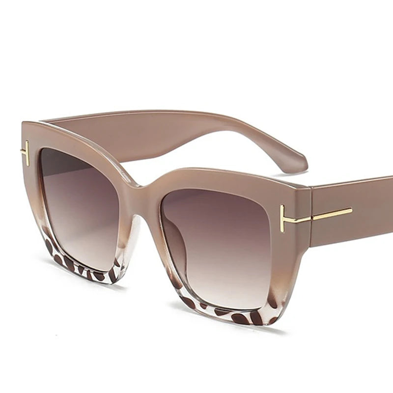 Luxury Square Cat Eye Sunglasses for Women