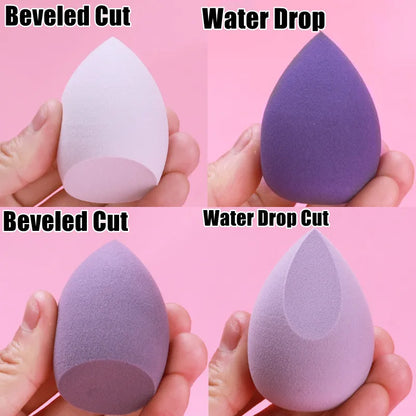 4Pc Beauty Egg Makeup Blender Cosmetic Puff