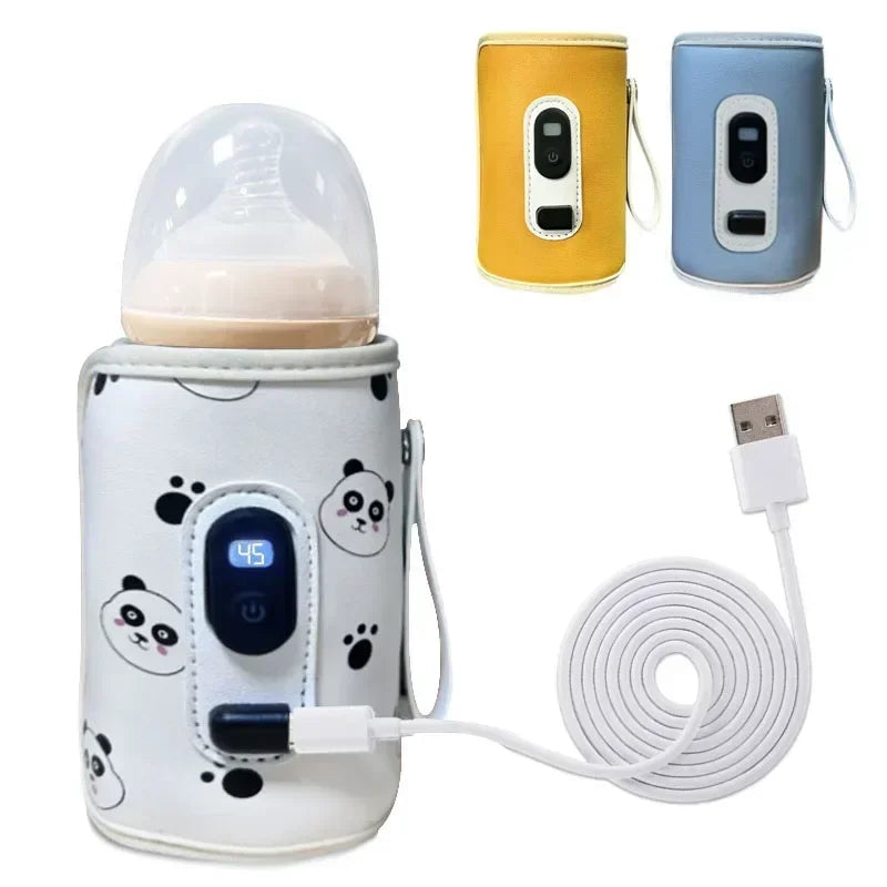 USB Portable Baby Bottle Warmer with Digital Display