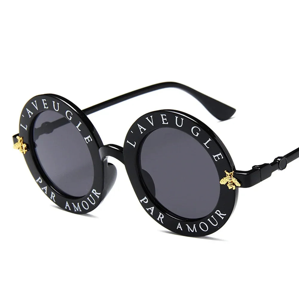 New Vintage Small Round Sunglasses for Women