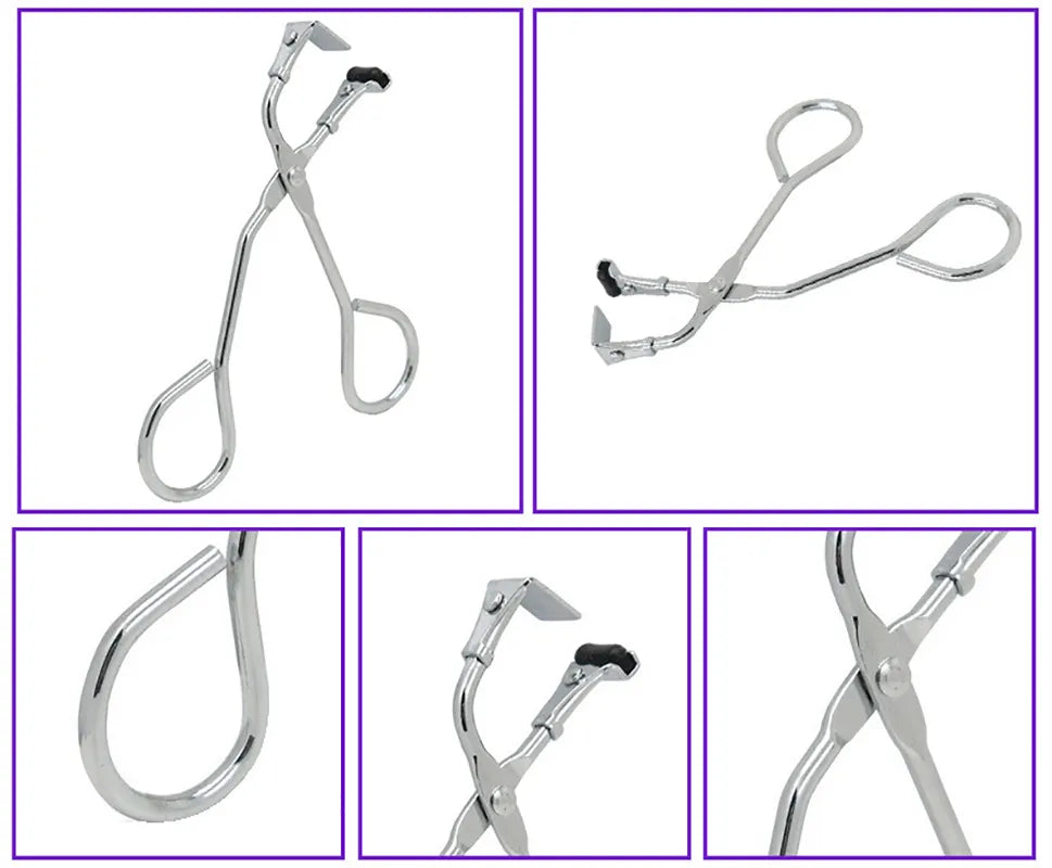 Stainless Steel Eyelash Curler: Professional Makeup Tool for Natural Eyelash Curling