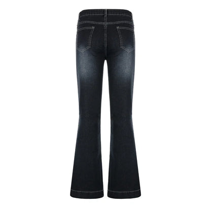 Vintage Aesthetic Flare Jeans