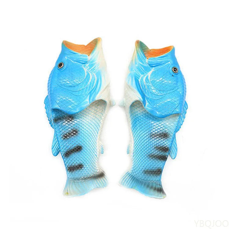 Funny Family Fish Slippers for Summer Beach