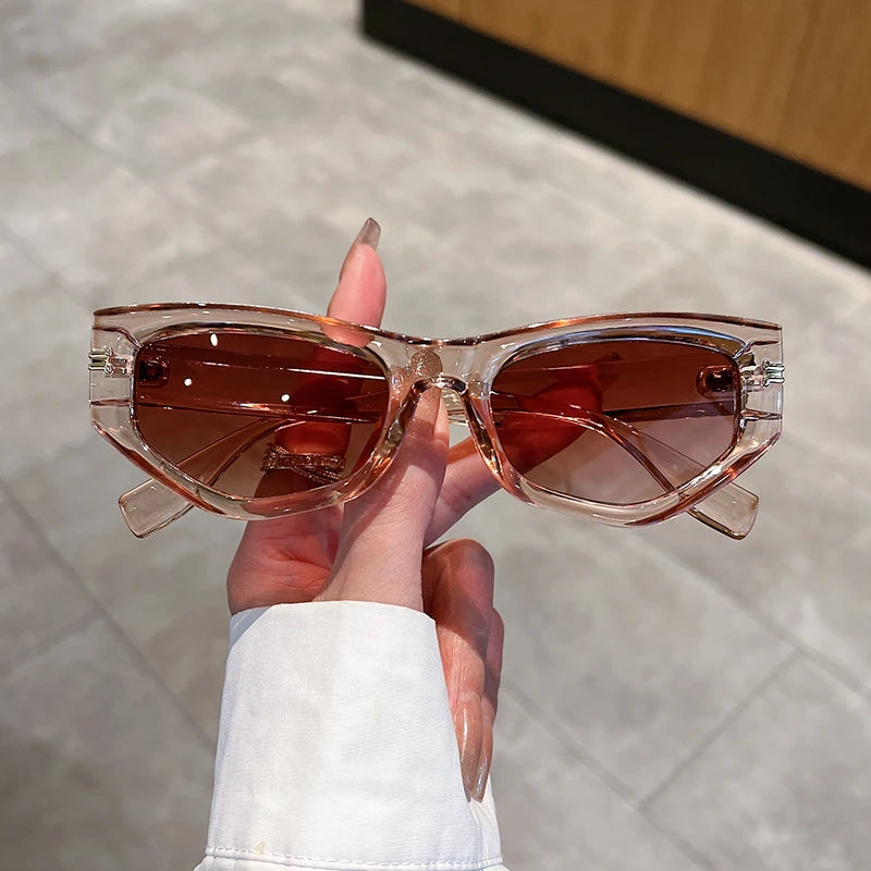 KAMMPT Vintage Cat Eye Sunglasses for Women