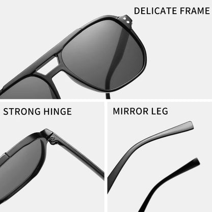 Outdoor Ocean Slice Double Beam Sunglasses