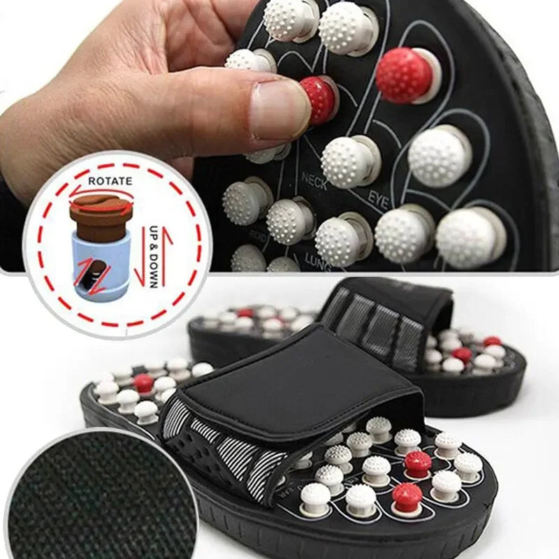 Acupoint Massage Slippers Therapy Massager Shoes