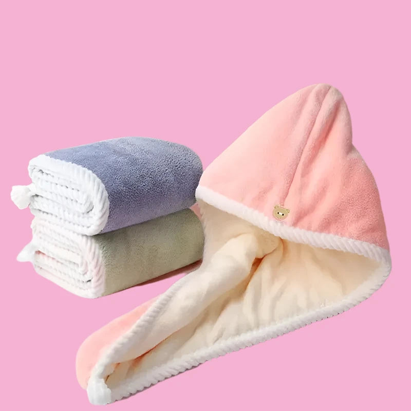 Double Thick Dry Hair Towel