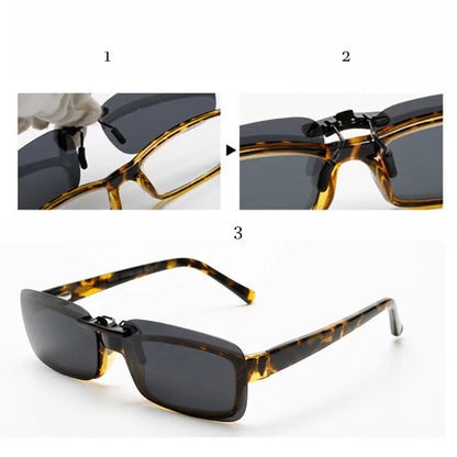 Polarized Clip-On Sunglasses