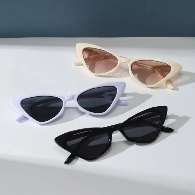 Stylish Cat Eye Sunglasses Set – 3 Pairs of Vintage-Inspired Shades