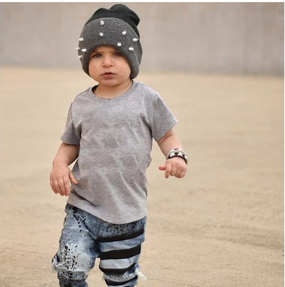 Kids Cotton Short Sleeve T-Shirt