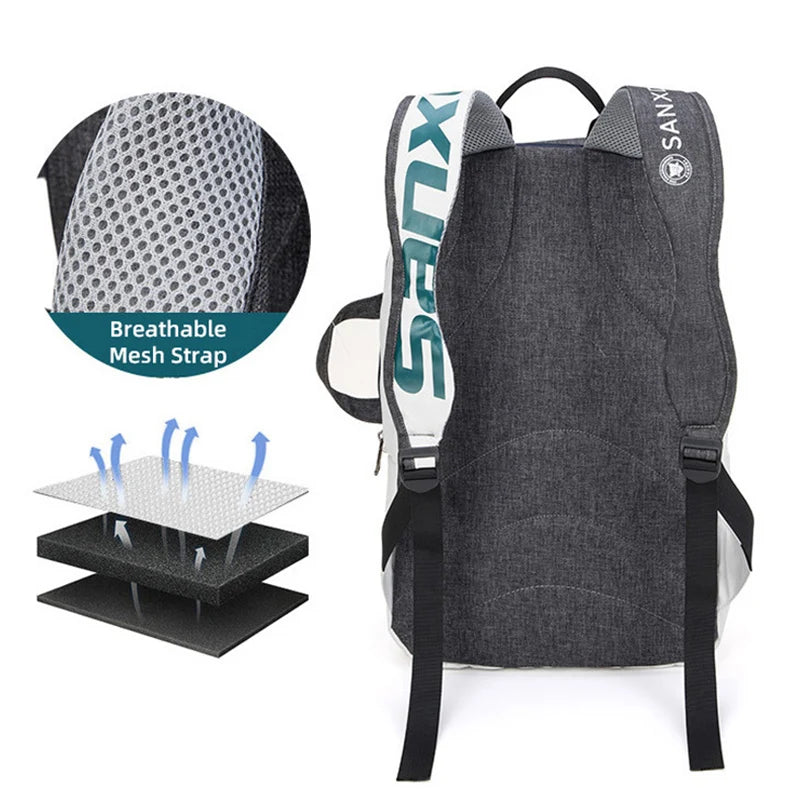 Foldable Tennis Paddle Backpack