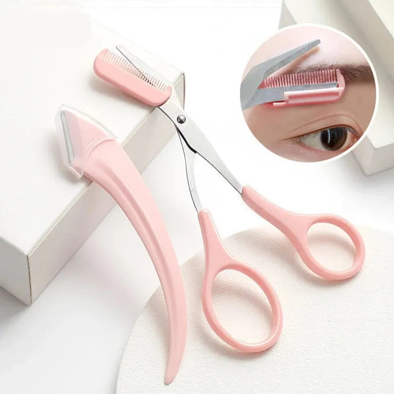 Precision Eyebrow Trimming Set: Professional Grooming Tools