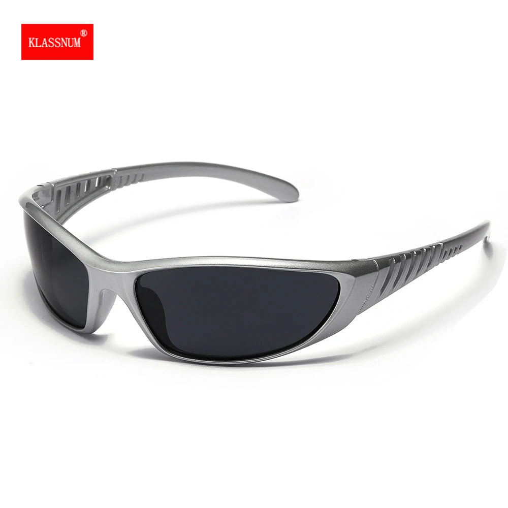 Y2K Silver Sunglasses for Girls