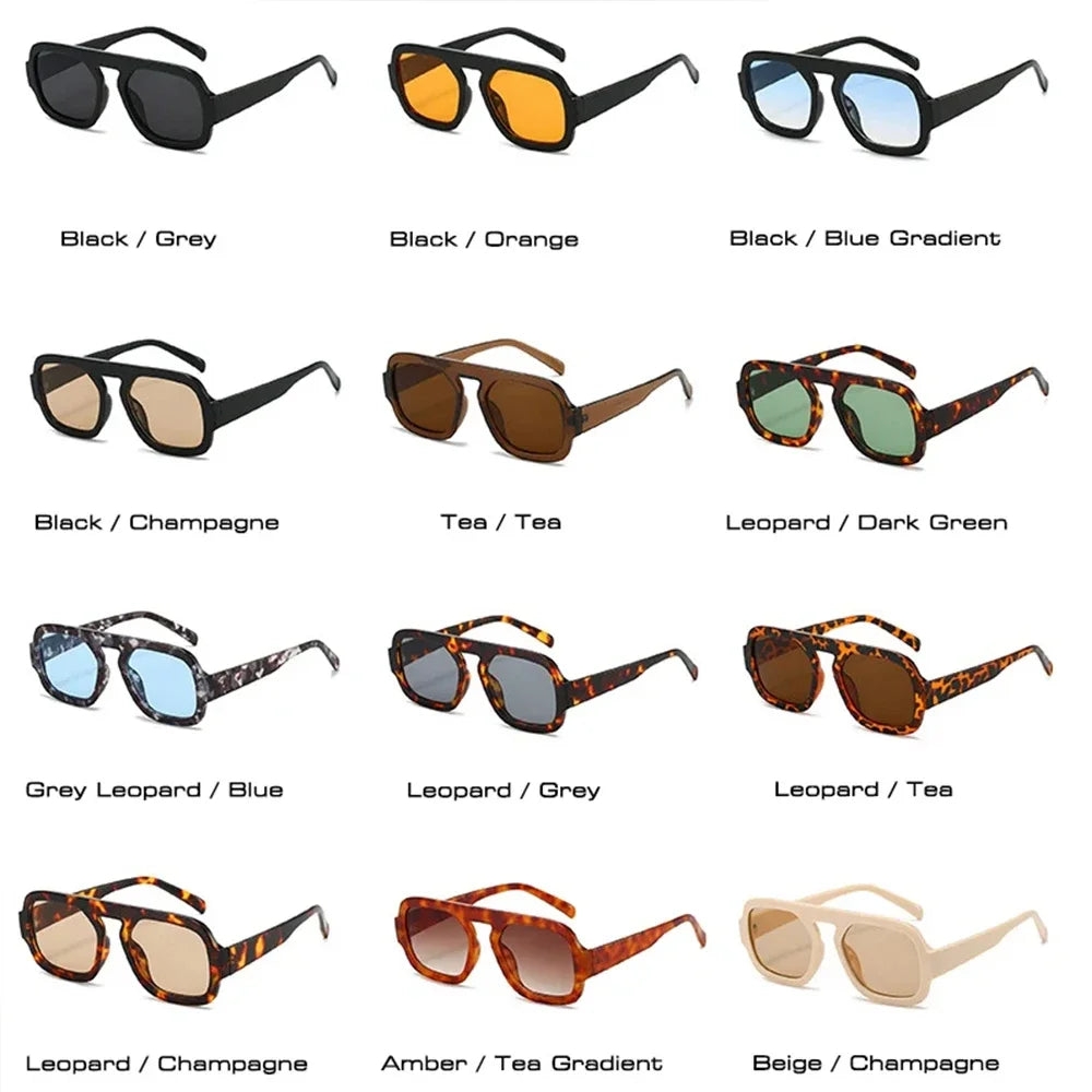 LNFCXI New Retro Square Sunglasses