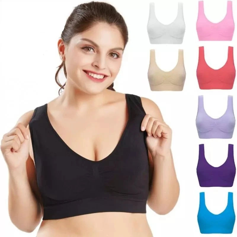 Padded Sports Bra for Women – Yoga, Running, &amp; Workout Support