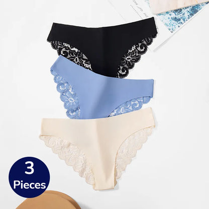 Elegant Lace Panties Set