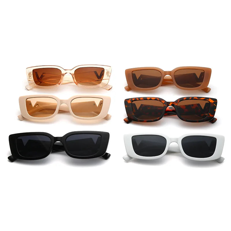 New Small Frame V-Shaped Fashion Sunglasses for Women