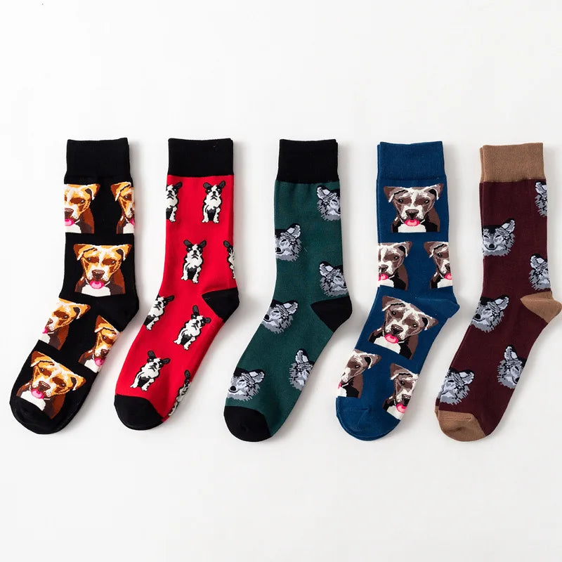 Unisex Happy Street Skateboard Socks