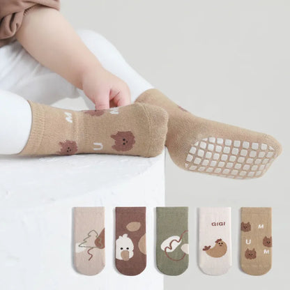 5 Pairs Winter Baby Socks