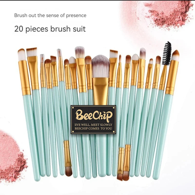 20-Piece Super Soft Makeup Brush Set