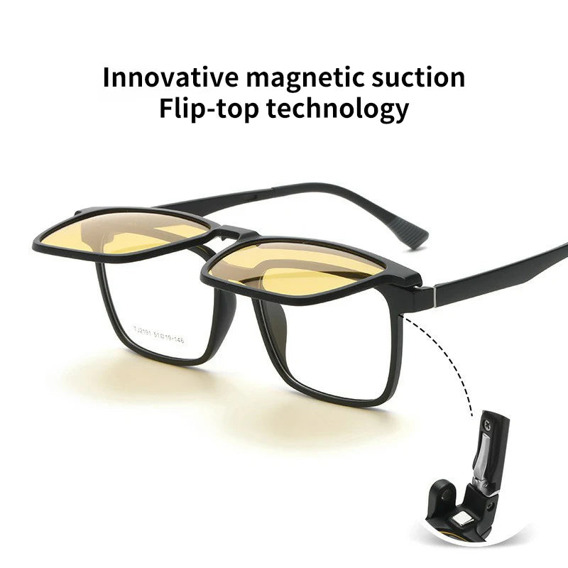 VICKY Flip-up Magnetic Clip-On Prescription Glasses