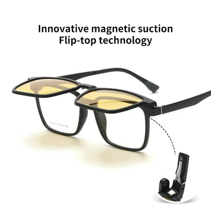 VICKY Flip-up Magnetic Clip-On Prescription Glasses