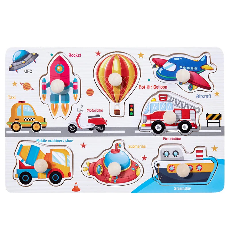Children’s Wooden Montessori Puzzle