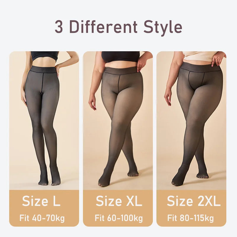 Thick Thermal Tights for Women