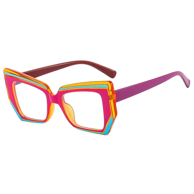 Fashionable Polygonal Luxury Design Women’s Eyeglass Frame