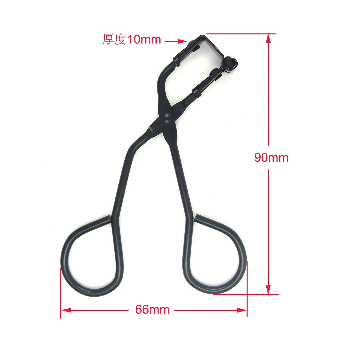 Stainless Steel Eyelash Curler: Professional Makeup Tool for Natural Eyelash Curling