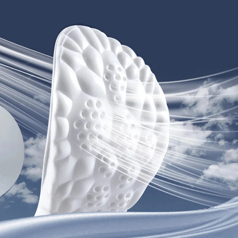 4D Cloud Technology Sports Insoles Breathable &amp; Shock Absorbing