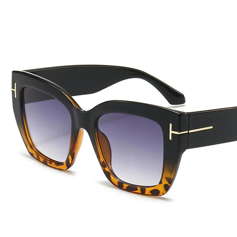 Luxury Square Cat Eye Sunglasses for Women