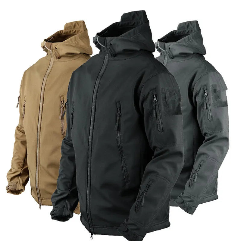 Shark Skin Soft Shell Tactical Jacket - Men&