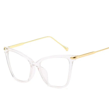 Ladies Retro Cat Eye Anti-Blue Light Glasses for Reading &amp; Gaming